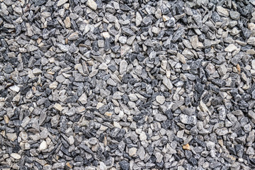 Grey Gravel stone texture background