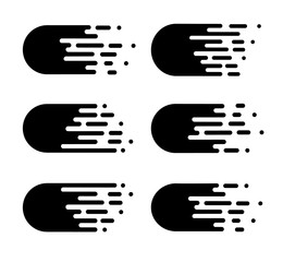 Vector Halftone Transition Abstract Wallpaper Pattern. Seamless Black And White Irregular Rounded Lines Background for modern flat web site design. - Vector