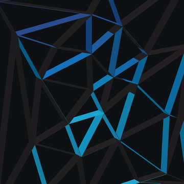 3D Abstract Geometric Lines