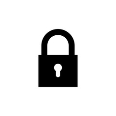 Lock icon. Encryption icon. Security symbol