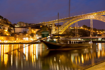 Fototapeta premium Porto wine boats
