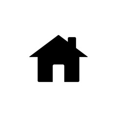 Home icon. House vector icon