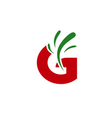 Fototapeta na wymiar Letter G logo design 