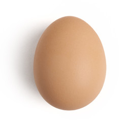 Ekologiczne jajka na białym tle © piotrszczepanek