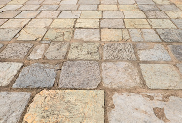 stone floor pavement