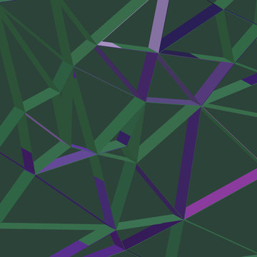 3D Abstract Geometric Lines