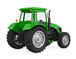 Agriculture Tractor Isolated