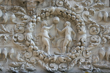 Renaissance house in Le Mans (France)