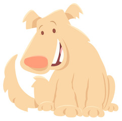 beige shaggy dog cartoon character