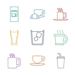 9 coffee icons