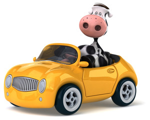 Fototapeta premium Fun cow