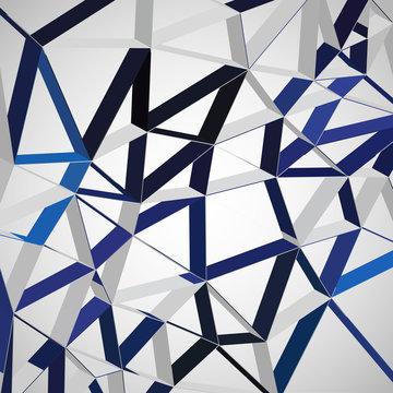 3D Abstract Geometric Lines