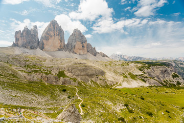 Fototapeta premium Tre cime di Lavaredo in Dolomites Mountains, Italy