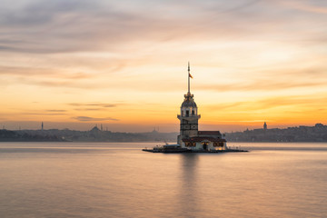 Maiden's tower of Istanbul - 259487531