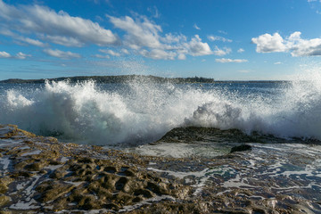 sea and rocks