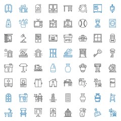 home icons set