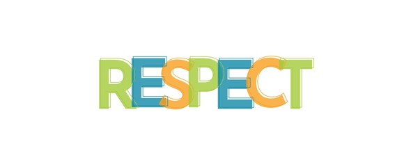 Respect word concept