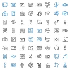 studio icons set