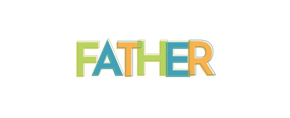 Father word concept
