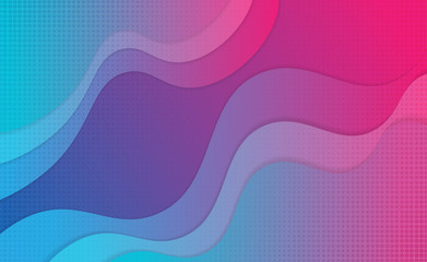 abstract background with dynamic fluid shapes. geometrical design concept. modern vector illustration