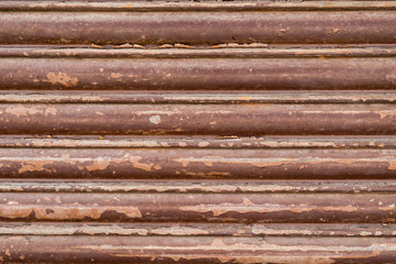 Fototapeta premium Rusted sheet of metal and grunge texture. Corrosion and oxidized background. 