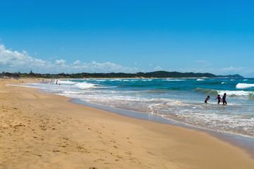 Fototapeta na wymiar Indian Ocean Beach Mozambique Africa