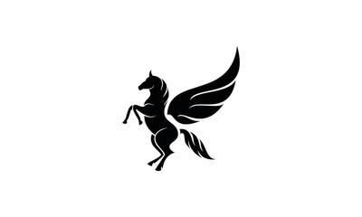 Obraz premium Horse with a wings