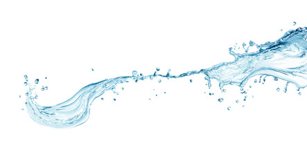 water splash ,water splash isolated on white background ,wate