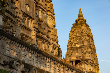 Mahabodhi temple Buddhists from around the world Come  © Nattawat