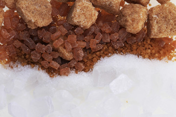brown and white sugar texture