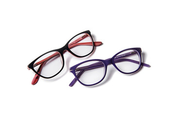 two of eyeglasses