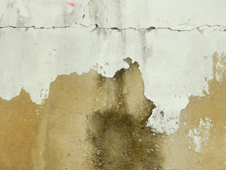 old wall with crack texture background