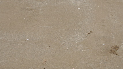 Hole in the sand