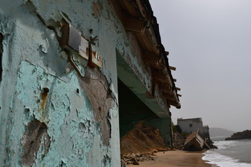 Lost House front ocean 