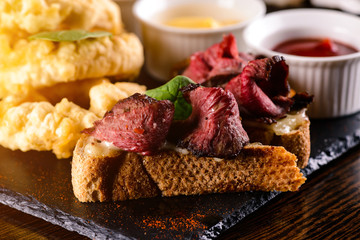 Traditional spanish tapas