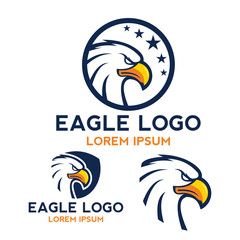 eagle logo with shield