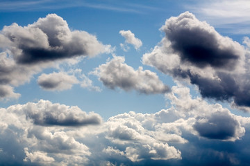 Naklejka premium storm clouds