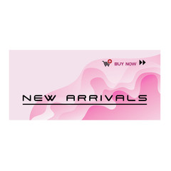  illustration consisting of an advertising banner in the form of new products