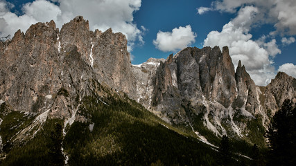 Fototapeta premium Berg Portrait in den europäischen Alpen.