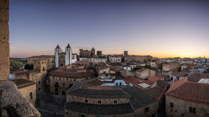 Fototapeta na wymiar Ciudad Monumental Cáceres Extremadura España