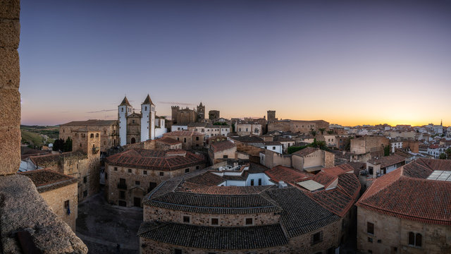 Ciudad Monumental C&aacute;ceres Extremadura Espa&ntilde;a