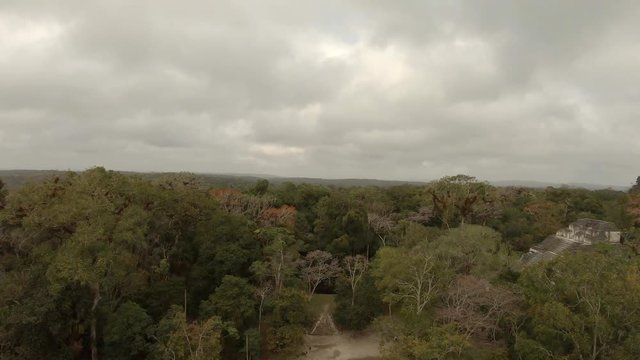 Mayan ruins at Tikal in Guatemala