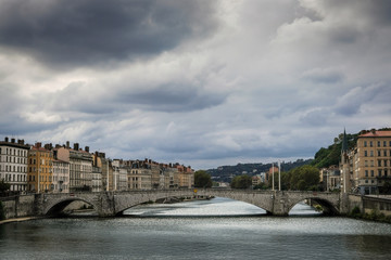 Obraz premium Ville de Lyon