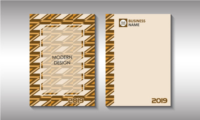 Minimal modern cover design. Geometric patterns Background. poster template vector design.