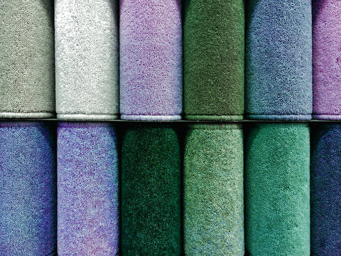 Colourful Carpet Samples