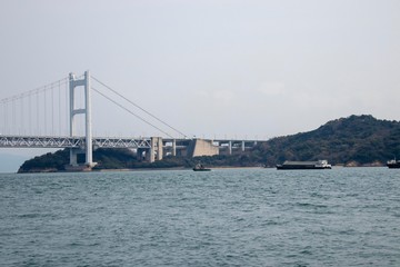 瀬戸大橋と海