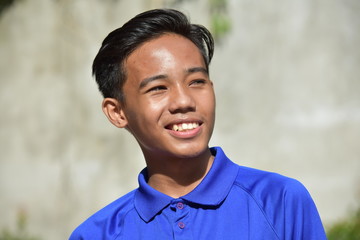 Obraz premium A Minority Boy Smiling