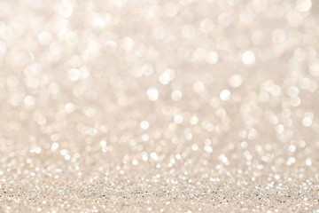 silver glitter abstract background