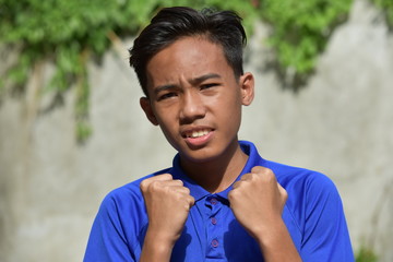 An Angry Filipino Boy