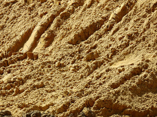 pile of sand construction texture
